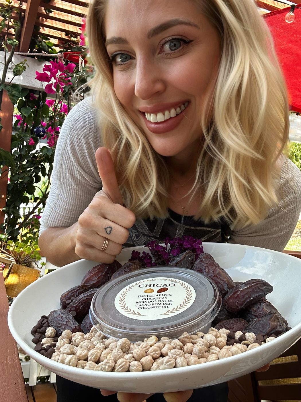 Deniz in the Green Deelightz home kitchen